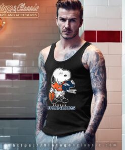 Snoopy A Strong And Proud Denver Broncos Shirt Tank Top Racerback