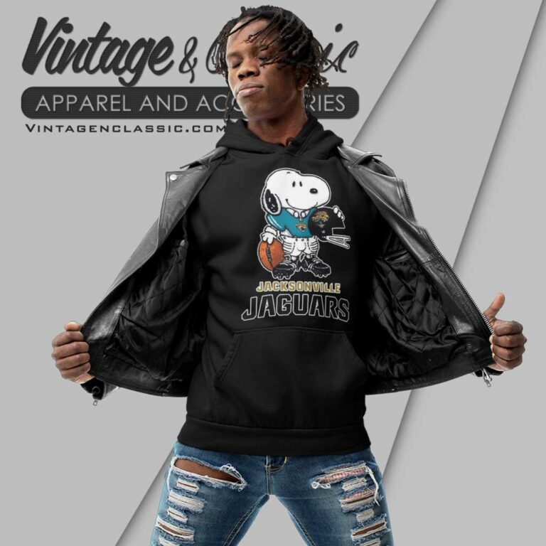 Snoopy A Strong And Proud Jacksonville Jaguars Player Hoodie Snoopy A Strong And Proud Jacksonville Jaguars Player Hoodie