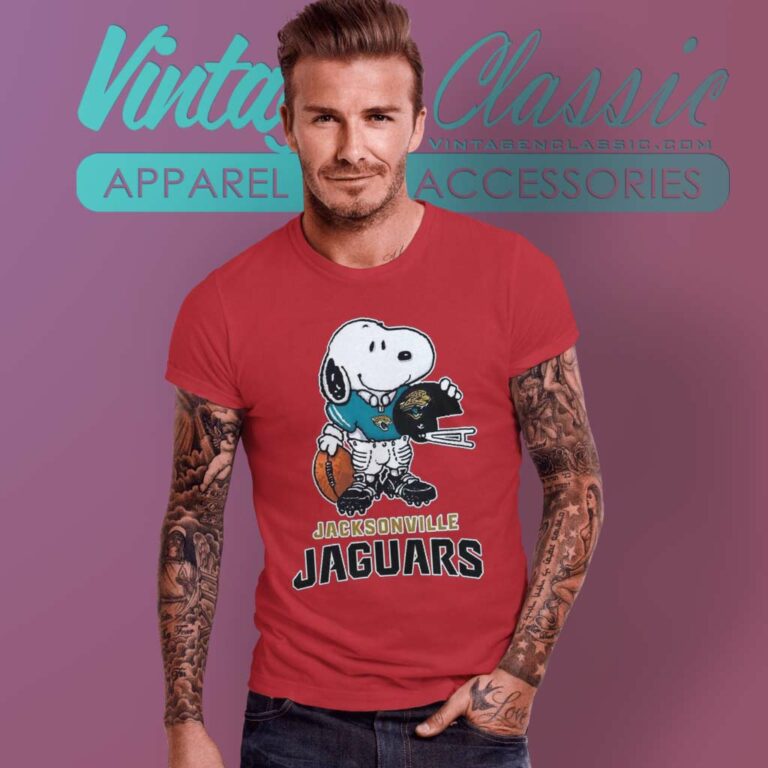 Snoopy A Strong And Proud Jacksonville Jaguars Player T Shirt Snoopy A Strong And Proud Jacksonville Jaguars Player T Shirt