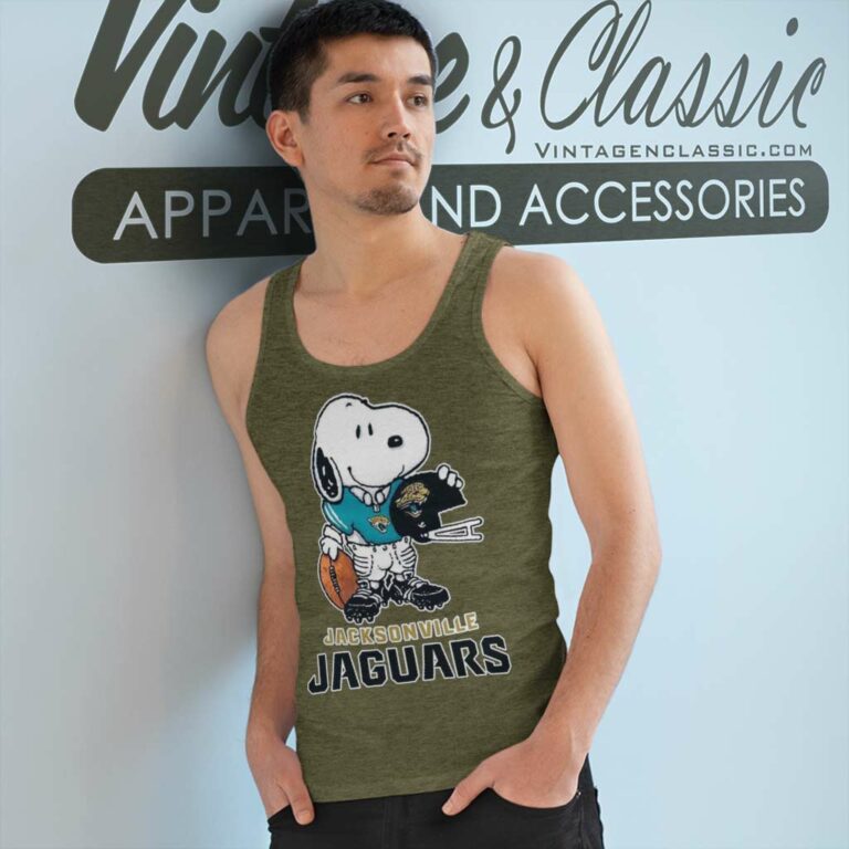 Snoopy A Strong And Proud Jacksonville Jaguars Player Tank Top Racerback Snoopy A Strong And Proud Jacksonville Jaguars Player Tank Top Racerback