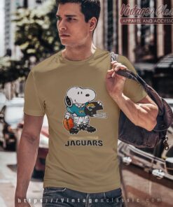 Snoopy A Strong And Proud Jacksonville Jaguars Shirt T shirt