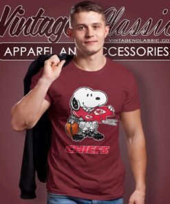 Snoopy A Strong And Proud Kansas city Chiefs Shirt T shirt