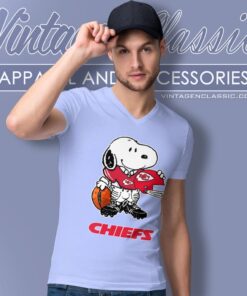Snoopy A Strong And Proud Kansas-City Chiefs Shirt