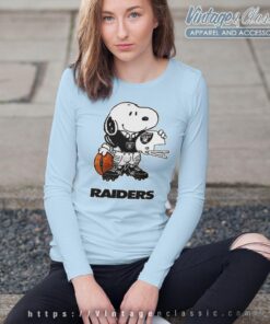 Snoopy A Strong And Proud Las Vegas Raiders Shirt Long Sleeve Tee
