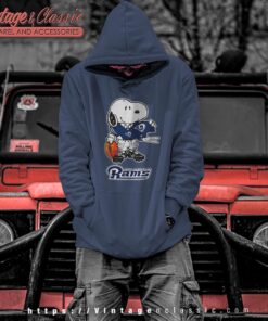 Snoopy A Strong And Proud Los Angeles Rams Shirt