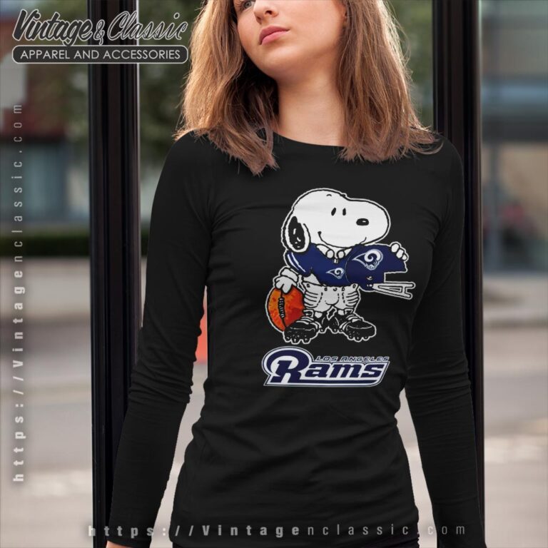 Snoopy A Strong And Proud Los Angeles Rams Shirt Long Sleeve Tee Snoopy A Strong And Proud Los Angeles Rams Shirt Long Sleeve Tee