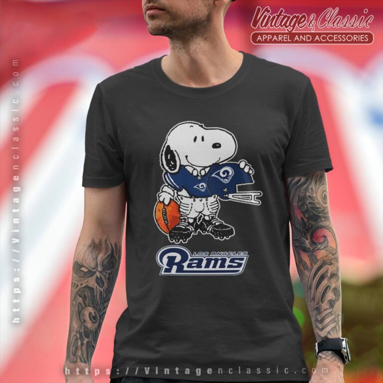 Snoopy A Strong And Proud Los Angeles Rams Shirt T shirt Snoopy A Strong And Proud Los Angeles Rams Shirt T shirt