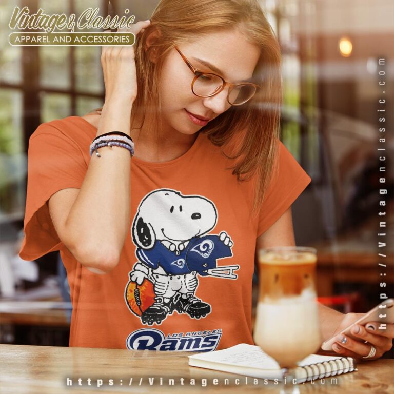 Snoopy A Strong And Proud Los Angeles Rams Shirt Women T shirt Snoopy A Strong And Proud Los Angeles Rams Shirt Women T shirt