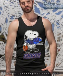 Snoopy A Strong And Proud New York Giants Shirt