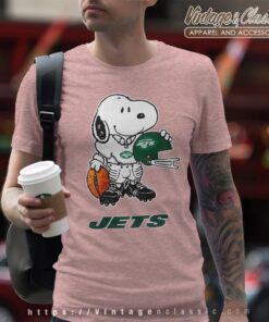 Snoopy A Strong And Proud New York Jets Shirt T shirt