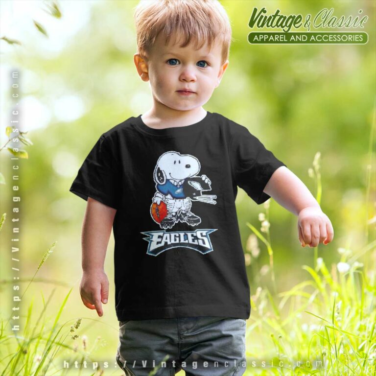 Snoopy A Strong And Proud Philadelphia Eagles Kids T Shirt Snoopy A Strong And Proud Philadelphia Eagles Kids T Shirt