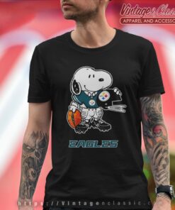 Snoopy A Strong And Proud Philadelphia Eagles Shirt T shirt