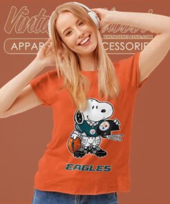 Snoopy A Strong And Proud Philadelphia Eagles Shirt