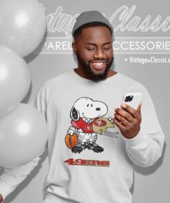Snoopy A Strong And Proud San Francisco 49ers Shirt