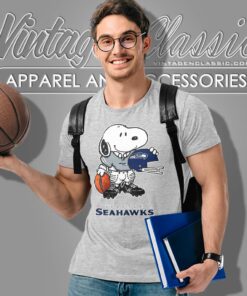 Snoopy A Strong And Proud seattle seahawks old Shirt