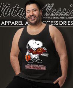 Snoopy A Strong And Proud Washington Commanders Shirt Tank Top Racerback
