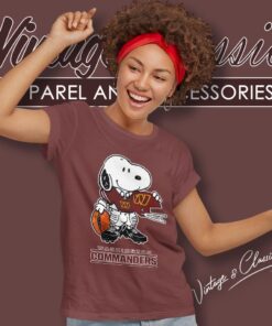 Snoopy A Strong And Proud Washington Commanders Shirt Women T shirt