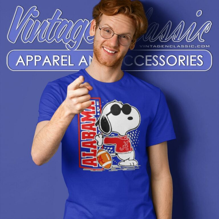 Snoopy Alabama Crimson Tide T Shirt Snoopy Alabama Crimson Tide T Shirt