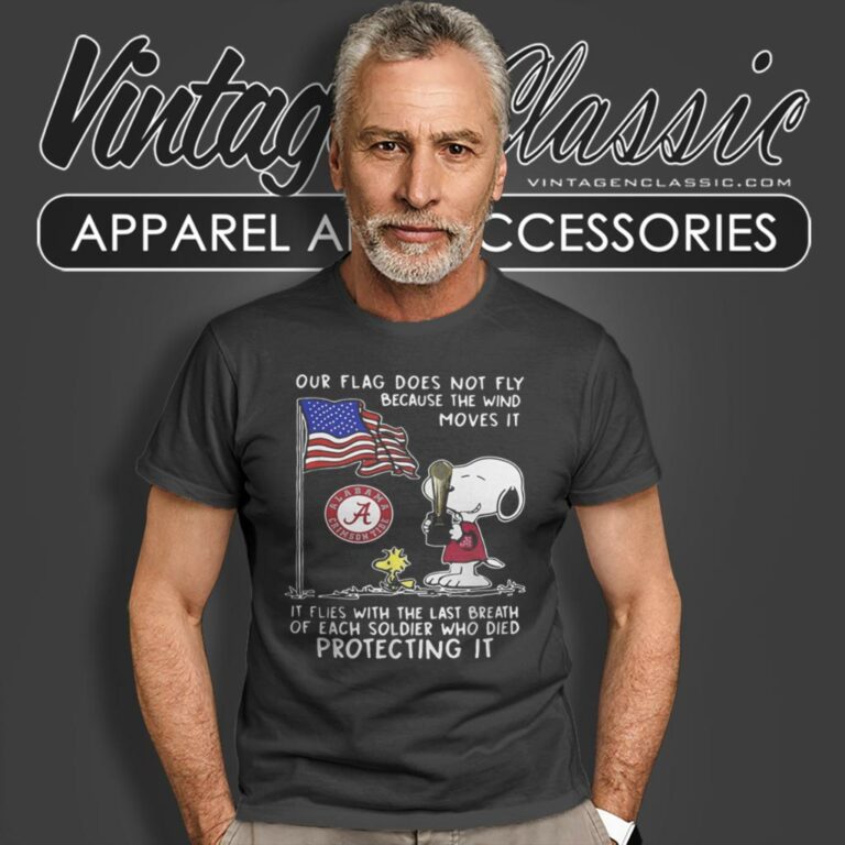 Snoopy Alabama Crimson Tide The Last Breath Of Each Soldier T Shirt Snoopy Alabama Crimson Tide The Last Breath Of Each Soldier T Shirt