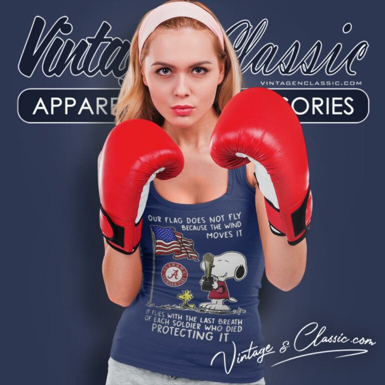 Snoopy Alabama Crimson Tide The Last Breath Of Each Soldier Tank Top Racerback Snoopy Alabama Crimson Tide The Last Breath Of Each Soldier Tank Top Racerback