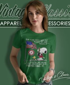 Snoopy Alabama Crimson Tide The Last Breath Of Each Soldier Women T Shirt