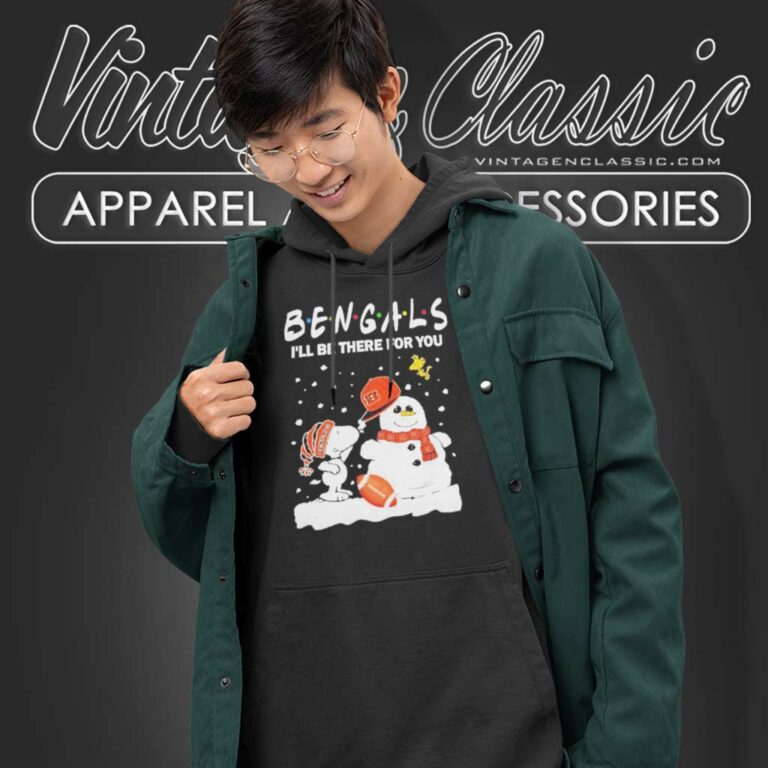 Snoopy And Bengals Ill Be There For You Hoodie Snoopy And Bengals Ill Be There For You Hoodie