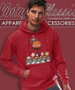 Snoopy And Charlie Brown Abbey Road Nasa Hoodie