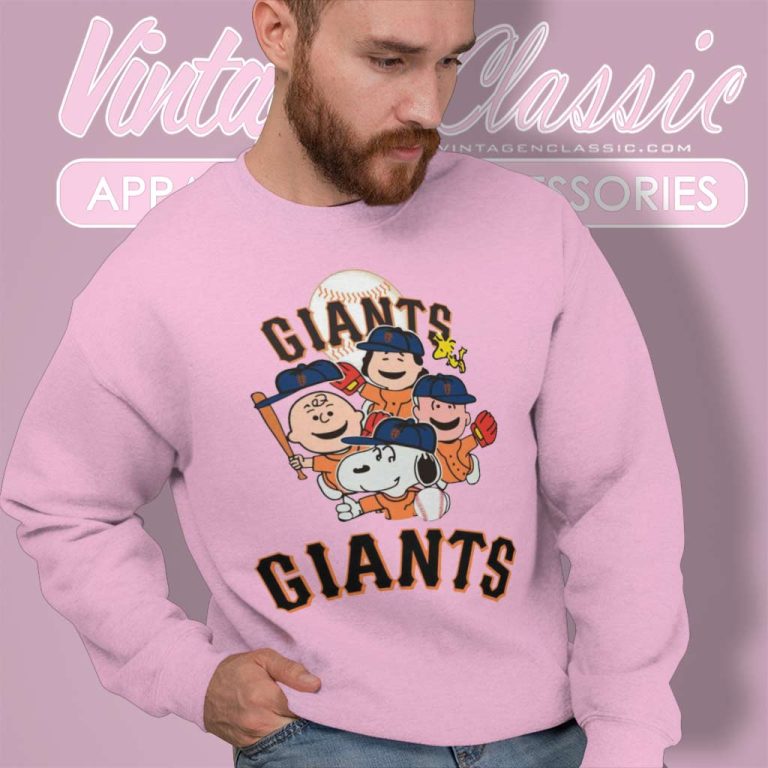 Snoopy And Friend San Francisco Giants Sweatshirt Snoopy And Friend San Francisco Giants Sweatshirt