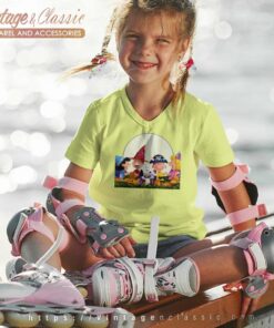 Snoopy And Friends Halloween Party kids Vneck