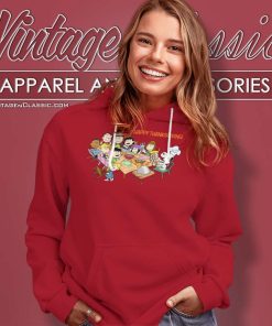 Snoopy And Friends Happy Thanksgiving Hoodie