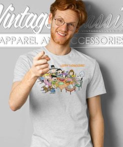 Snoopy And Friends Happy Thanksgiving T Shirt