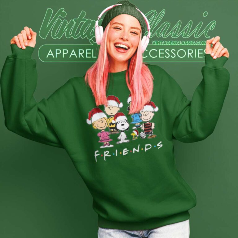 Snoopy And Friends Merry Christmas Sweatshirt Snoopy And Friends Merry Christmas Sweatshirt