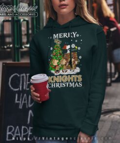 Snoopy And Friends Merry Ucf Knights Christmas Hoodie