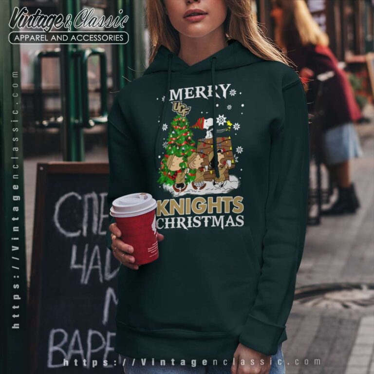Snoopy And Friends Merry Ucf Knights Christmas Hoodie Snoopy And Friends Merry Ucf Knights Christmas Hoodie