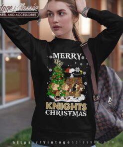Snoopy And Friends Merry Ucf Knights Christmas Sweatshirt