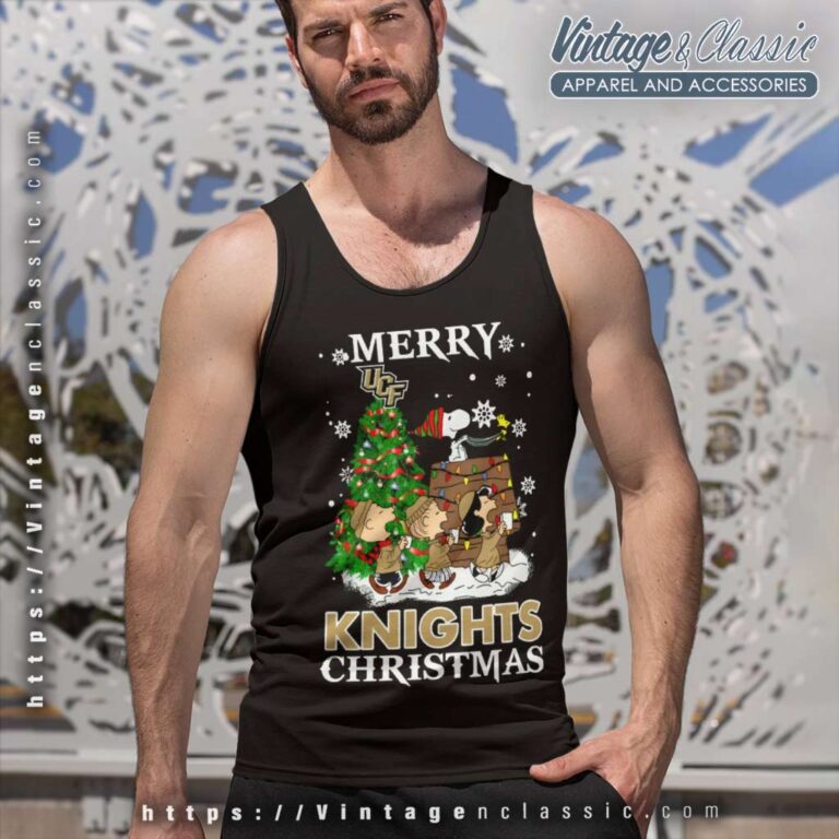 Snoopy And Friends Merry Ucf Knights Christmas Tank Top Racerback Snoopy And Friends Merry Ucf Knights Christmas Tank Top Racerback
