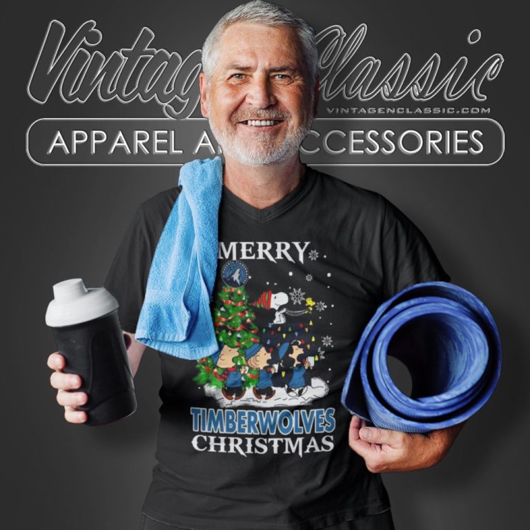 Snoopy And Friends Minnesota Timberwolves Merry Christmas V Neck TShirt Snoopy And Friends Minnesota Timberwolves Merry Christmas V Neck TShirt