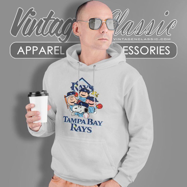 Snoopy And Friends Tampa Bay Rays Hoodie Snoopy And Friends Tampa Bay Rays Hoodie