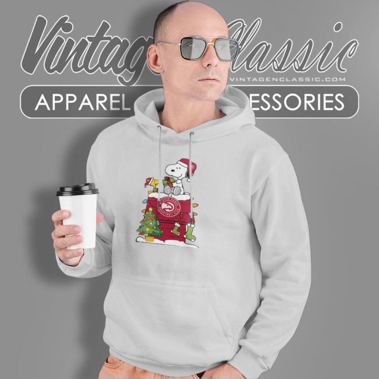 Snoopy And Woodstock Atlanta Hawks Nba Christmas Hoodie Snoopy And Woodstock Atlanta Hawks Nba Christmas Hoodie