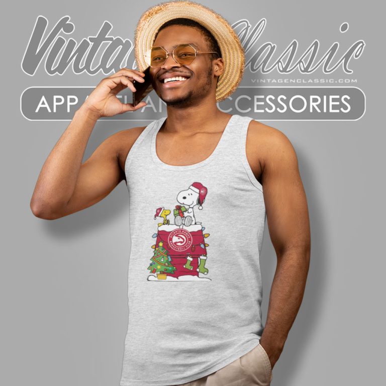 Snoopy And Woodstock Atlanta Hawks Nba Christmas Tank Top Racerback Snoopy And Woodstock Atlanta Hawks Nba Christmas Tank Top Racerback