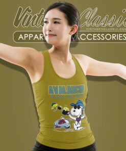 Snoopy And Woodstock Colorado Avalanche Makes Me Drink Tank Top Racerback