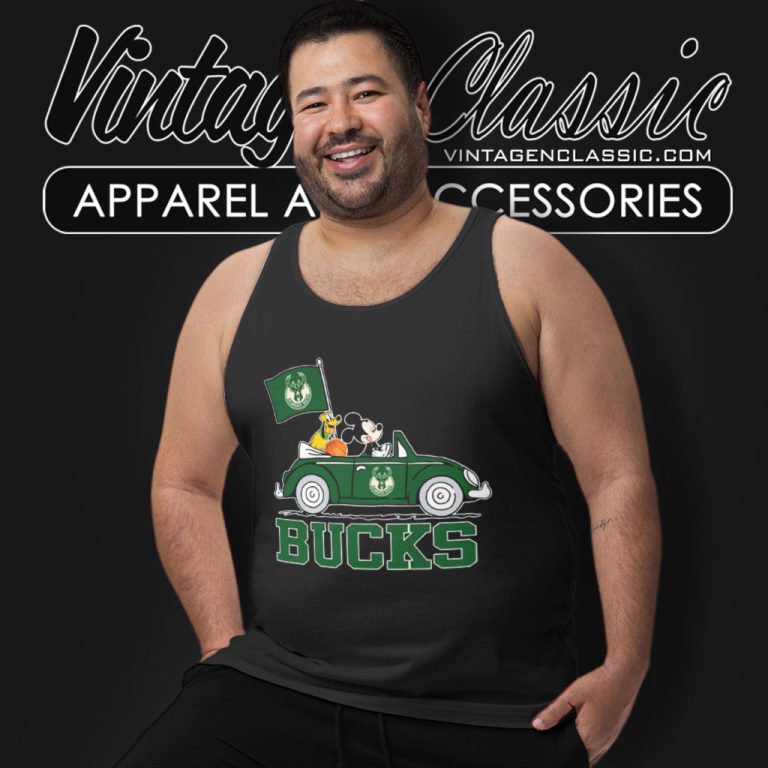 Snoopy And Woodstock Driver Car Milwaukee Bucks Tank Top Racerback Snoopy And Woodstock Driver Car Milwaukee Bucks Tank Top Racerback