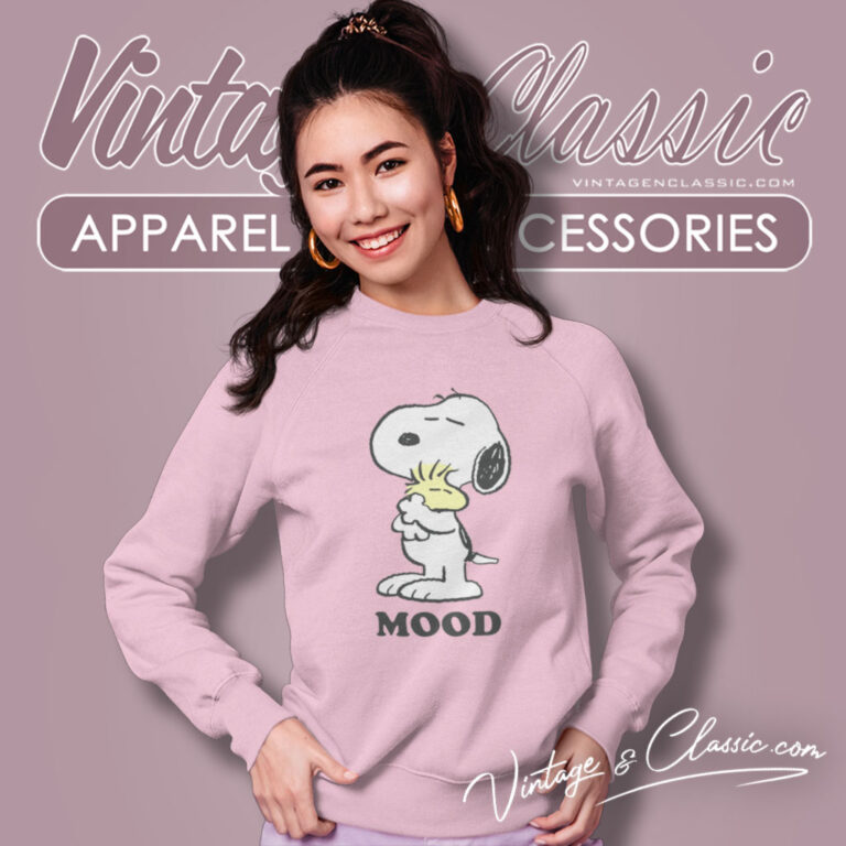 Snoopy And Woodstock Mood Sweatshirt Snoopy And Woodstock Mood Sweatshirt