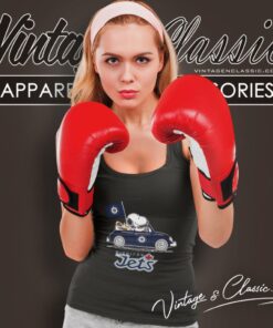 Snoopy And Woodstock Ride The Winnipeg Jets Car Tank Top Racerback