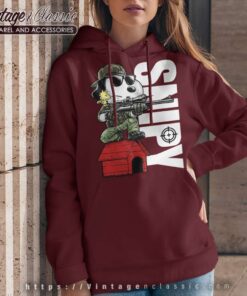 Snoopy And Woodstock Snipers Snipy Hoodie
