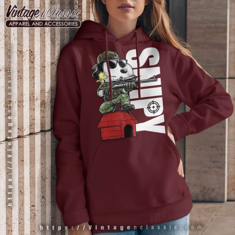 Snoopy And Woodstock Snipers Snipy Hoodie Snoopy And Woodstock Snipers Snipy Hoodie