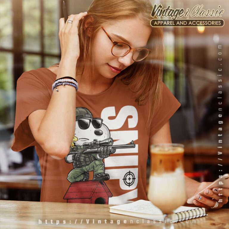 Snoopy And Woodstock Snipers Snipy Women TShirt Snoopy And Woodstock Snipers Snipy Women TShirt