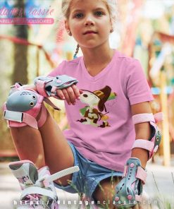 Snoopy And Woodstock Thanksgiving kids Vneck