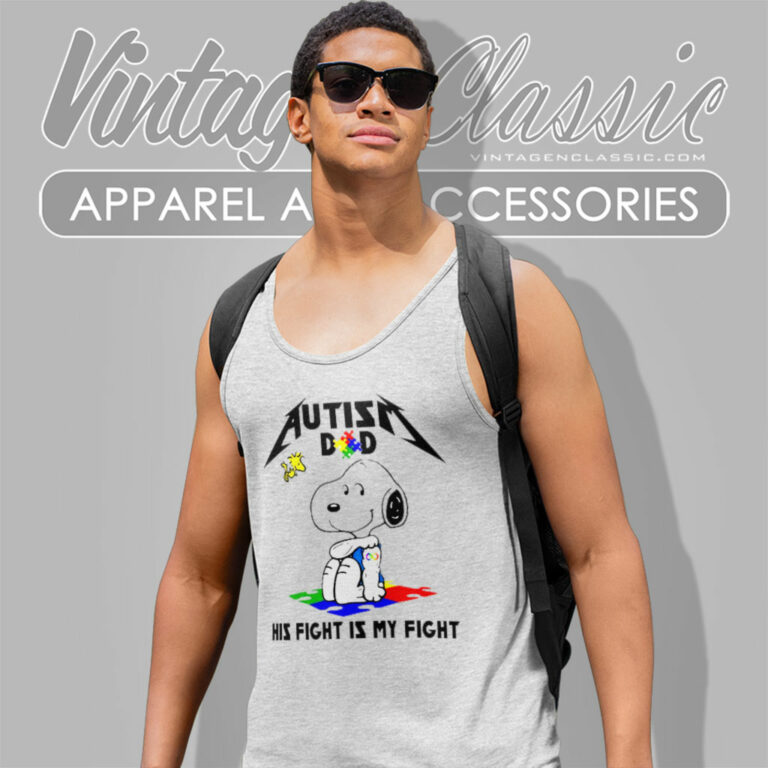 Snoopy Autism Dad Shirt Autism Metallica Logo Tank Top Racerback Snoopy Autism Dad Shirt Autism Metallica Logo Tank Top Racerback
