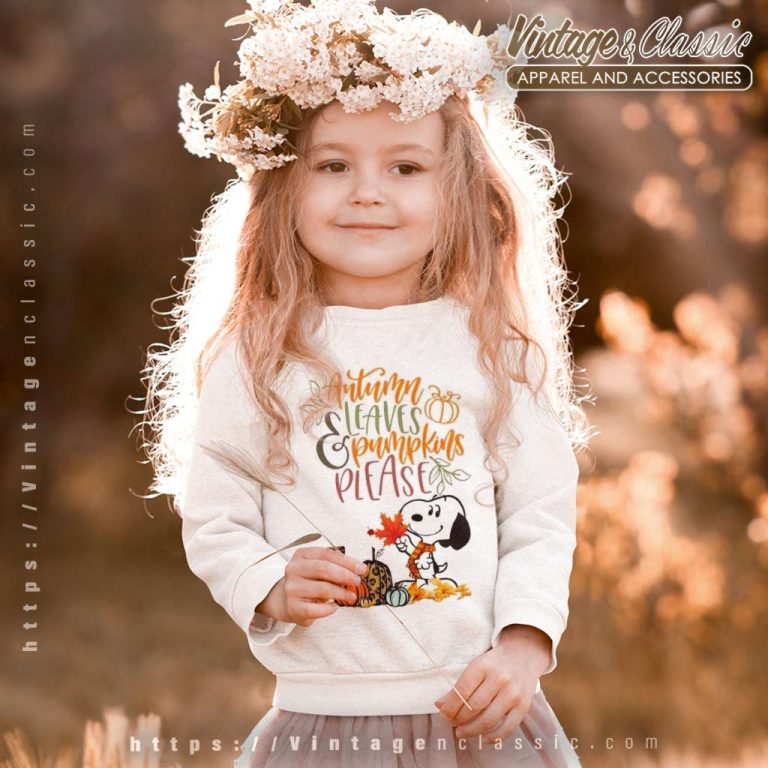 Snoopy Autumn Leaves Pumpkins Please Shirt Thanksgiving kids Sweatshirt Snoopy Autumn Leaves Pumpkins Please Shirt Thanksgiving kids Sweatshirt